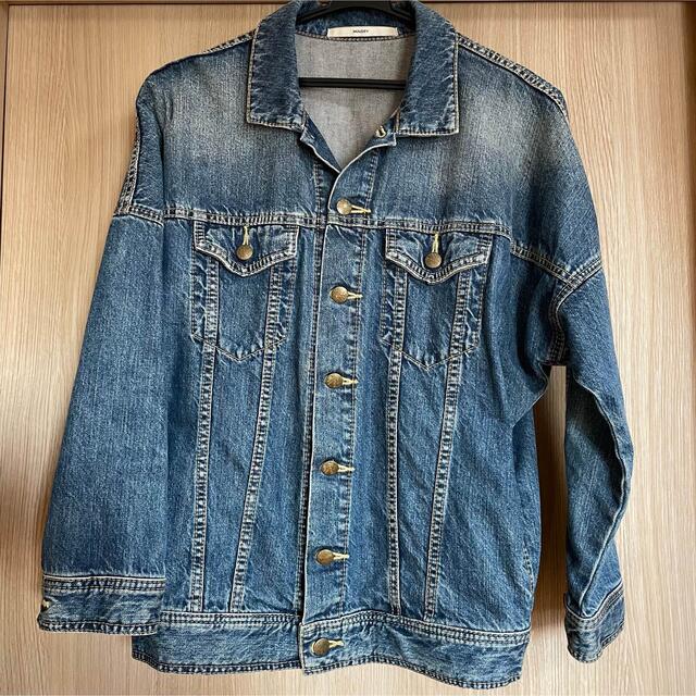 moussy(マウジー)のMOUSSY【定価:16,500円】DENIM JACKET レディースのジャケット/アウター(Gジャン/デニムジャケット)の商品写真