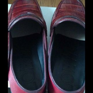 LOEWE 美品 クロコ型押し スリッポン | www.jarussi.com.br