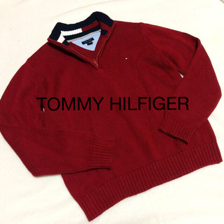 トミーヒルフィガー(TOMMY HILFIGER)のトミーヒルフィガー　ニット セーター　男の子　ニットトレーナー　140(ニット)