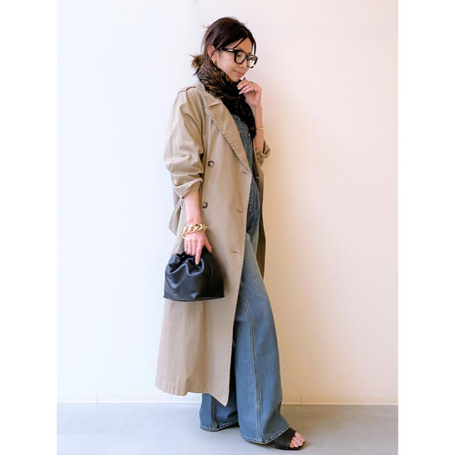 L'Appartement DEUXIEME CLASSE(アパルトモンドゥーズィエムクラス)の定価68,000 タグ有　Oversize Trench Coat レディースのジャケット/アウター(トレンチコート)の商品写真