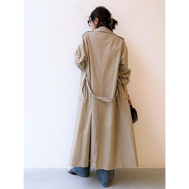 L'Appartement DEUXIEME CLASSE(アパルトモンドゥーズィエムクラス)の定価68,000 タグ有　Oversize Trench Coat レディースのジャケット/アウター(トレンチコート)の商品写真