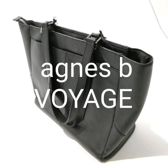 agnes b VOYAGE アニエスベーボヤージュ　ショルダーバッグ　黒