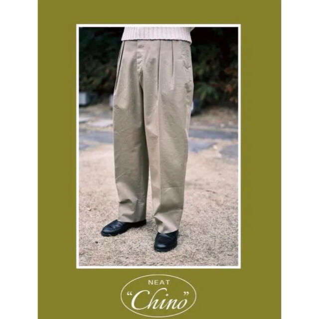 【新品未使用】22SS NEAT Chino BEIGE 44 メンズのパンツ(チノパン)の商品写真