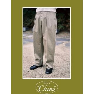 【新品未使用】22SS NEAT Chino BEIGE 44(チノパン)