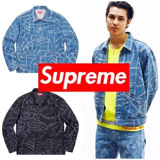 シュプリーム(Supreme)の新品 SUPREME 19SS Gonz Map Work Jacket(ブルゾン)