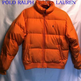 ポロラルフローレン(POLO RALPH LAUREN)のPOLO RALPH LAUREN ダウンジャケット オレンジ(ダウンジャケット)