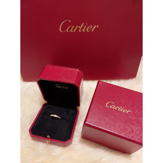 Cartier(カルティエ)のCartier ラブリング　パヴェダイヤ　PG レディースのアクセサリー(リング(指輪))の商品写真