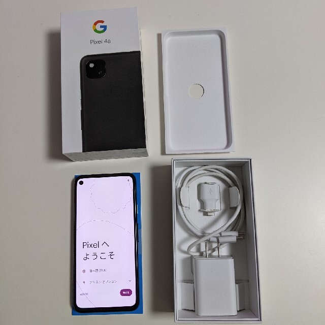 Google Pixel(グーグルピクセル)のGoogle純正 GooglePixel4a 128GB SIMフリー スマホ/家電/カメラのスマートフォン/携帯電話(スマートフォン本体)の商品写真
