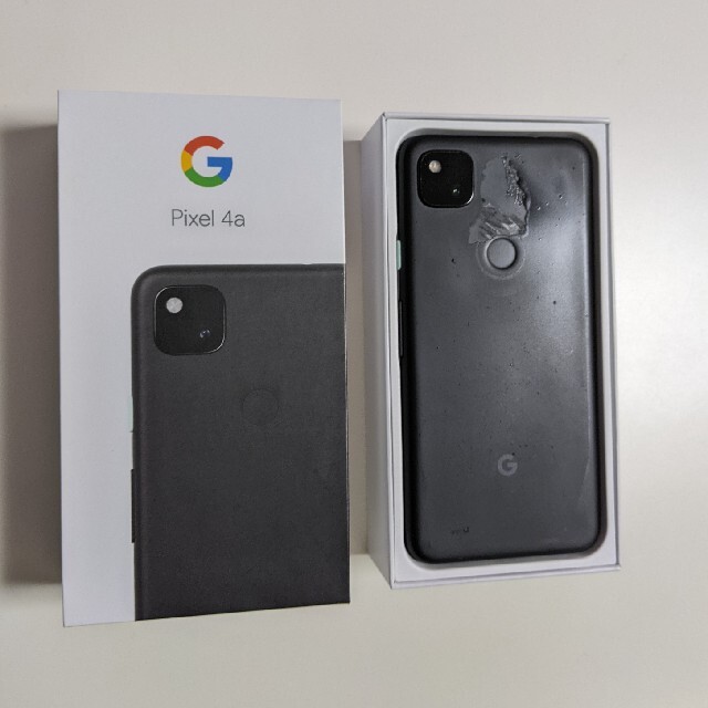 Google Pixel(グーグルピクセル)のGoogle純正 GooglePixel4a 128GB SIMフリー スマホ/家電/カメラのスマートフォン/携帯電話(スマートフォン本体)の商品写真
