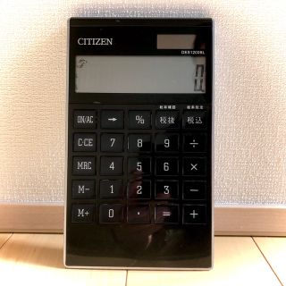 シチズン(CITIZEN)の【計算機】シチズン デザイン電卓 CITIZEN【中古】(オフィス用品一般)