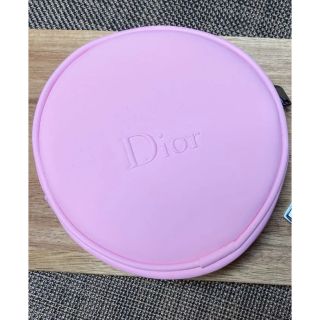 ディオール(Dior)のdior 新品未使用　まる　ピンクポーチ♡(ポーチ)