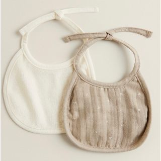 ザラホーム(ZARA HOME)のスタイ ZARA HOME 2枚セット(ベビースタイ/よだれかけ)