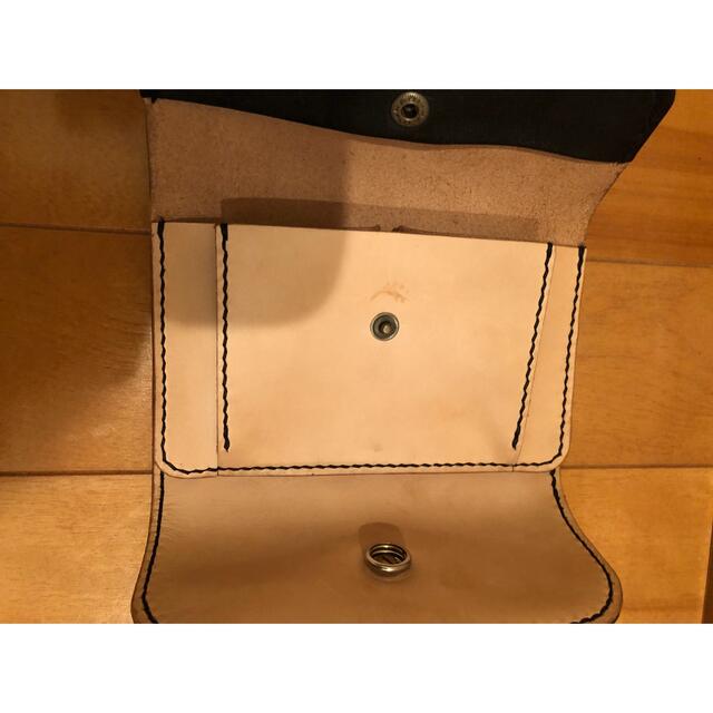 ハンドメイド　財布 メンズのファッション小物(折り財布)の商品写真
