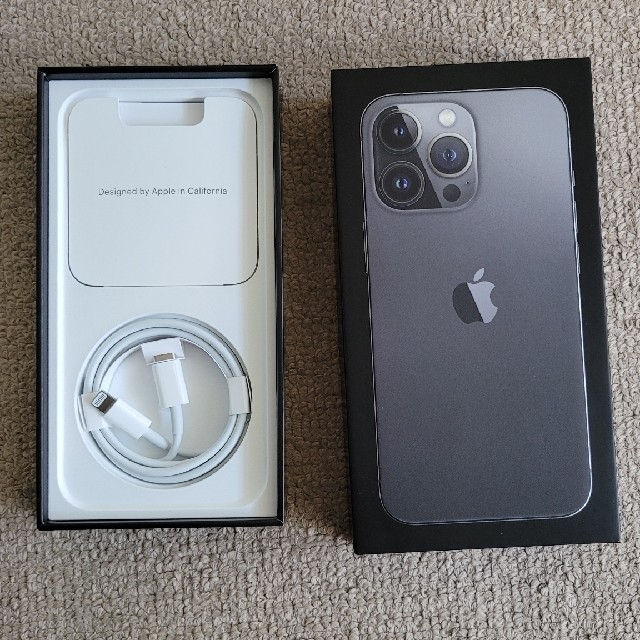 iPhone13pro 256GB Graphite SIMフリー超美品＆おまけ 4