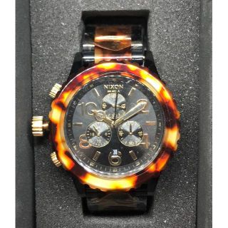 ニクソン(NIXON)のニクソン NIXON 腕時計 A037-679 クロノグラフ べっ甲柄(腕時計(アナログ))