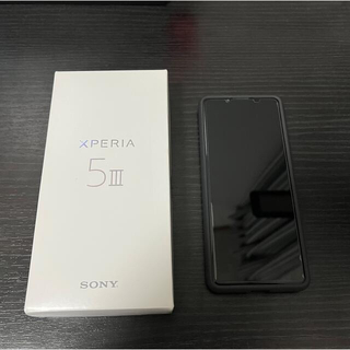 エクスペリア(Xperia)のXperia5Ⅲ フロストシルバー(スマートフォン本体)