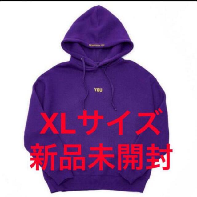 防弾少年団(BTS)(ボウダンショウネンダン)のBTS JIMIN WITH YOU HOODY XL ジミン 新品未開封 メンズのトップス(パーカー)の商品写真