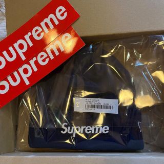 シュプリーム(Supreme)のsupreme  new Era Box Logo Beanie Navy(ニット帽/ビーニー)