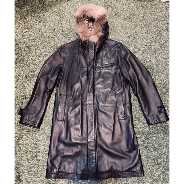 BURBERRY BLACK LABEL - ctake 様専用 シープ革シルバーフォックス