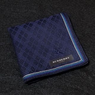 バーバリー(BURBERRY)のBURBERRYハンカチ シャドー クロス ノバチェック(ハンカチ)