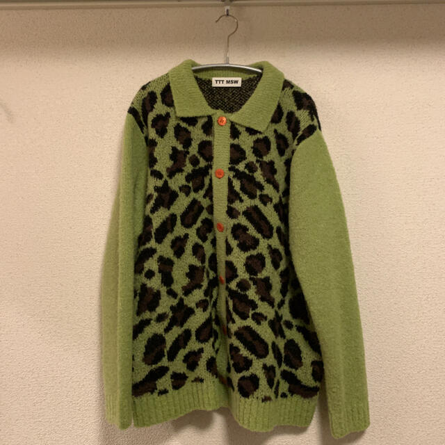 TTT_MSW 21AW leopard cardigan