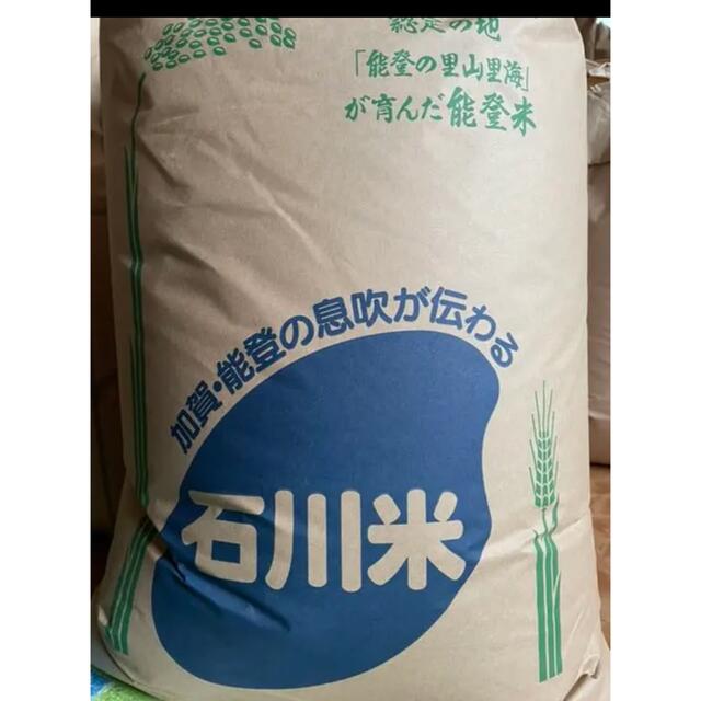 令和3年コシヒカリ無農薬有機栽培こだわりのお米　玄米　コシヒカリ　能登　米　米/穀物