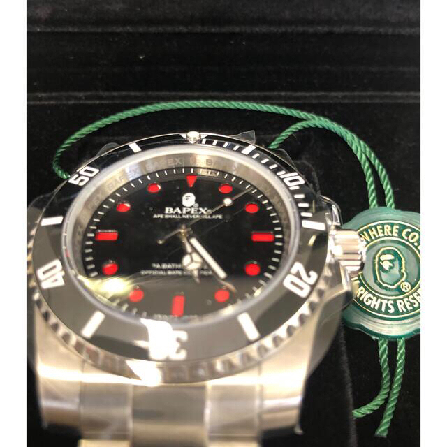 A BATHING APE(アベイシングエイプ)のBAPEX TYPE1bapex アベイシングエイプ　サルマリーナ メンズの時計(腕時計(アナログ))の商品写真