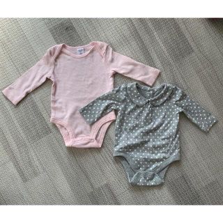 ベビーギャップ(babyGAP)の女の子　ロンパース　ボディスーツ　肌着(ロンパース)