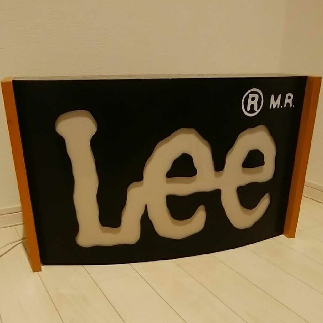 値下げ】激レア Lee .Edwin店頭用ディスプレー 店頭看板 照明