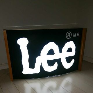 リー(Lee)のレア！Lee 電飾看板 ライトスタンド ディスプレイ 店舗用 コレクション(その他)