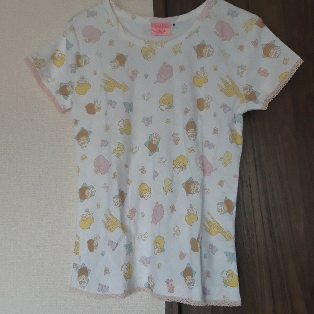 sanrio　リトルツインスターズ　キキララ　アニマル　Tシャツ　カットソー