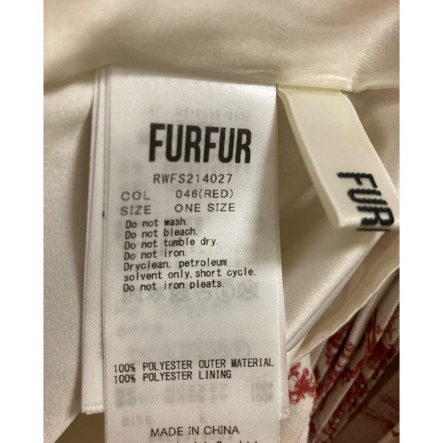 fur fur(ファーファー)のトワルドジュイ　プリーツスカート レディースのレディース その他(セット/コーデ)の商品写真