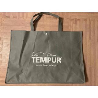 テンピュール(TEMPUR)のテンピュール　ショッパー　袋　大きい荷物入ります　エコバッグ　図面　買い物袋(日用品/生活雑貨)