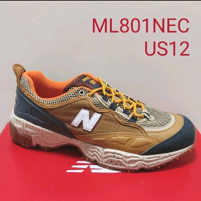 日本未発売サイズ□NEWBALANCE ML801NEC US12 30cm towinglouisvilleky.com
