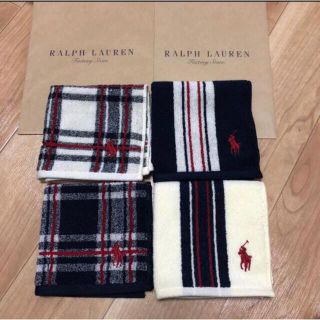 ポロラルフローレン(POLO RALPH LAUREN)のラルフローレン　タオルハンカチ(ハンカチ/ポケットチーフ)