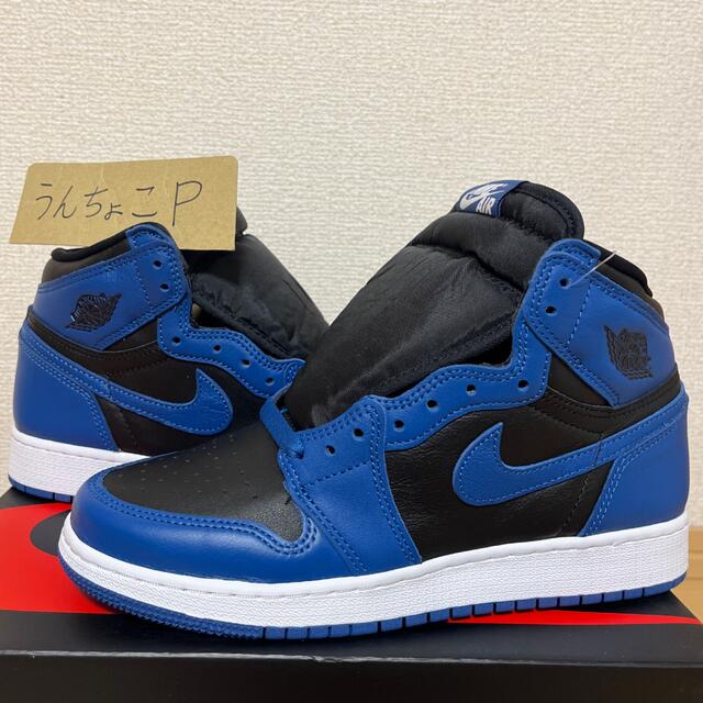 NIKE(ナイキ)の新品！NIKE AIRJORDAN 1 HIGH OG GS 24.5cm レディースの靴/シューズ(スニーカー)の商品写真