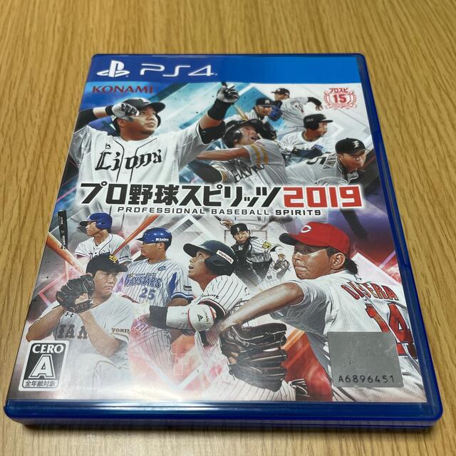 KONAMI(コナミ)のプロ野球スピリッツ2019 PS4 エンタメ/ホビーのゲームソフト/ゲーム機本体(家庭用ゲームソフト)の商品写真