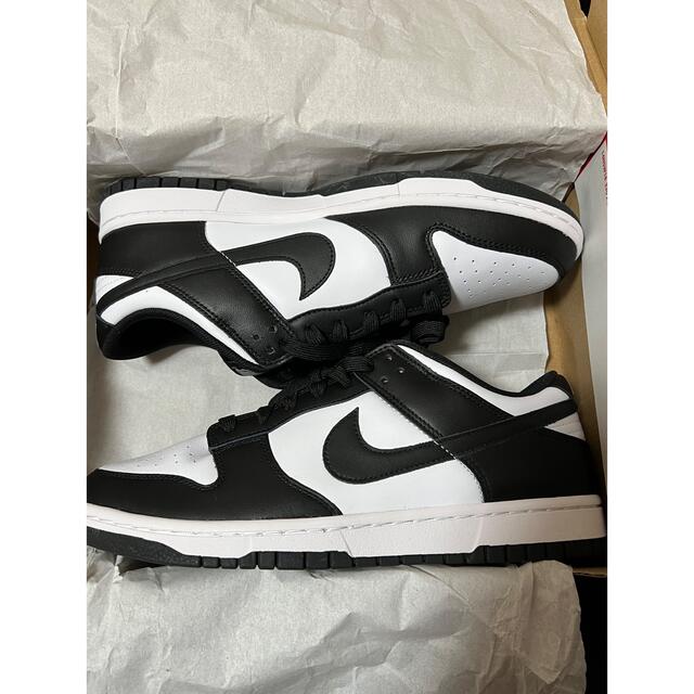 NIKE DUNK LOW RETRO PANDA WHITE BLACK275センチ状態