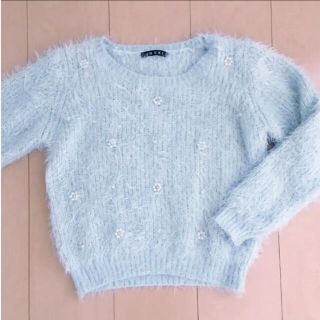 イング ライトブルー ニット セーター レディース の通販 12点 Ingniのレディースを買うならラクマ