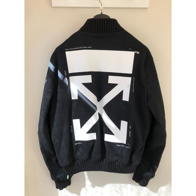 新品即決 OFF-WHITE - 【希少】19SS off-white ボンバージャケット ブルゾン