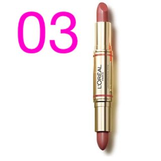 ロレアルパリ(L'Oreal Paris)の★新品★未使用★未開封★ ロレアル ライトゥアリングデュアルスティック  03 (チーク)