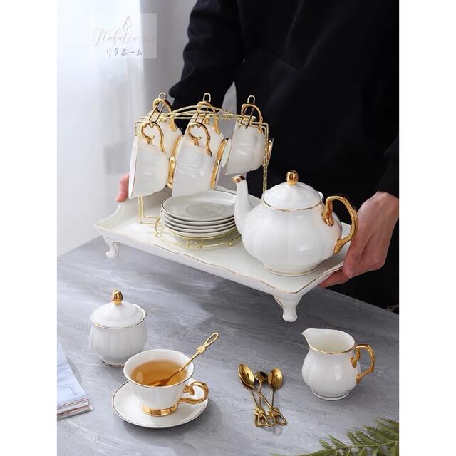 ティー・コーヒーカップセット カップ&ソーサー6客セット ティー・コーヒーカップセット カップ&ソーサー6客セット