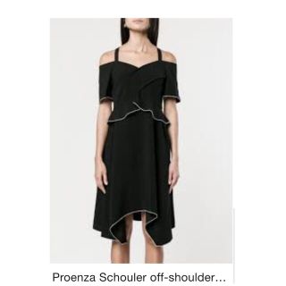 プロエンザスクーラー(Proenza Schouler)のプロエンザスクーラー PROENZA SCHOULER オフショルダードレス(ひざ丈ワンピース)