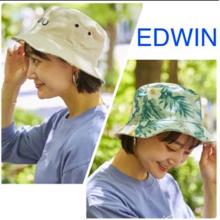 エドウィン(EDWIN)の新品 EDWIN リバーシブル ハット 帽子 バケットハット エドウィン(ハット)