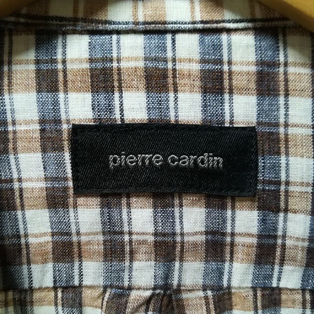 pierre cardin(ピエールカルダン)の✨pierre cardin(ピエールカルダン)リネン100長袖シャツMサイズ メンズのトップス(シャツ)の商品写真