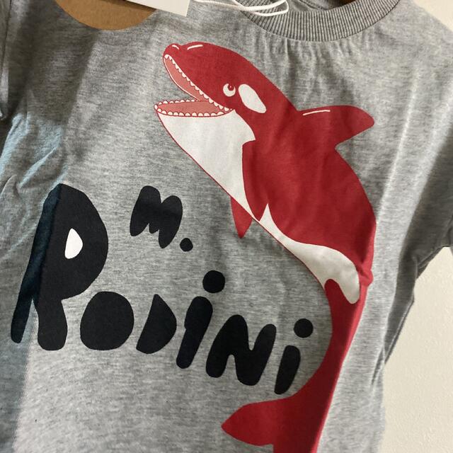 ミニロディーニmini rodini90.100☺︎シャチ柄のTシャツ