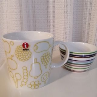 イッタラ(iittala)のイッタラティーマ　フルッタマグ&オリゴスナックボウル(グラス/カップ)