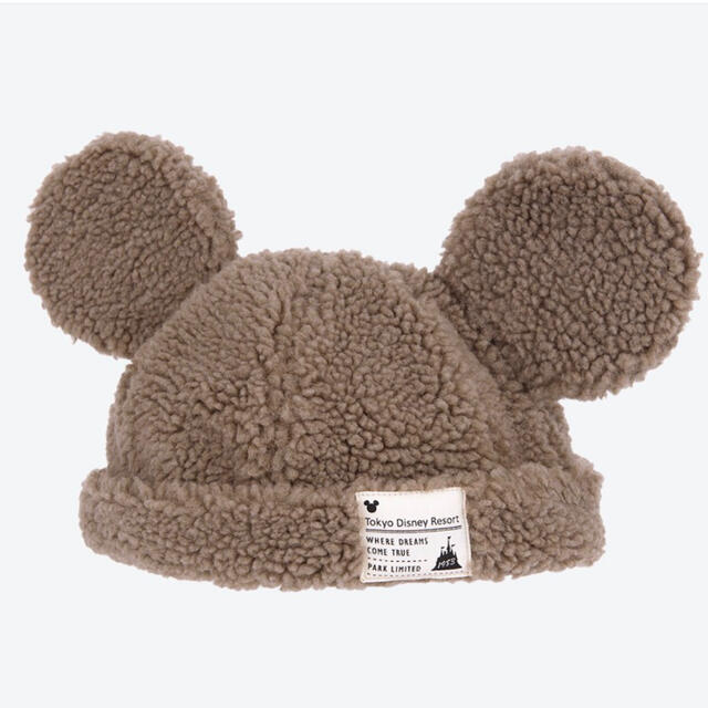 Disney(ディズニー)の再販♡ 新品タグ付♡ もこもこ　キャップ　ボア　ディズニーリゾート レディースの帽子(キャップ)の商品写真