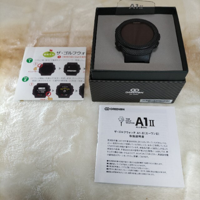 美品　MASA Greenon THE GOLF WATCH A1-II メンズの時計(腕時計(デジタル))の商品写真