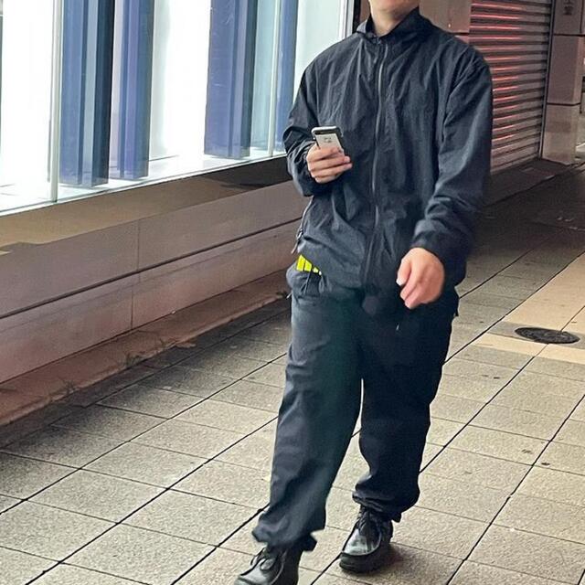 ennoy シャカシャカ ナイロンパンツ ブラック | eclipseseal.com